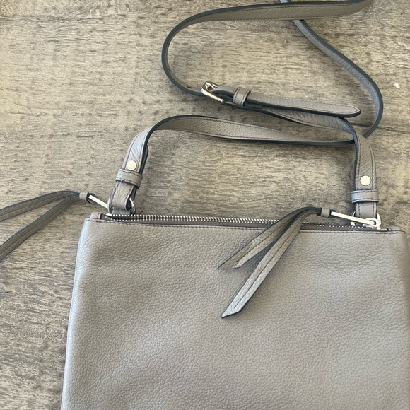 Prada Arbilla  Leather Crossbody Bag Vitello Phen bandoliera Authentic - Picture 2 of 14